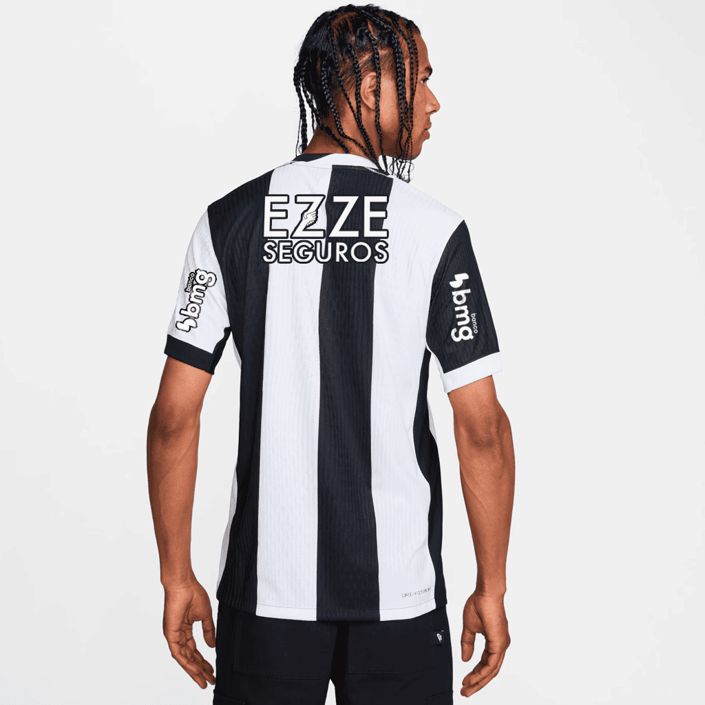 Camisa Corinthians 2024/25 III Jogador Com Patrocínios
