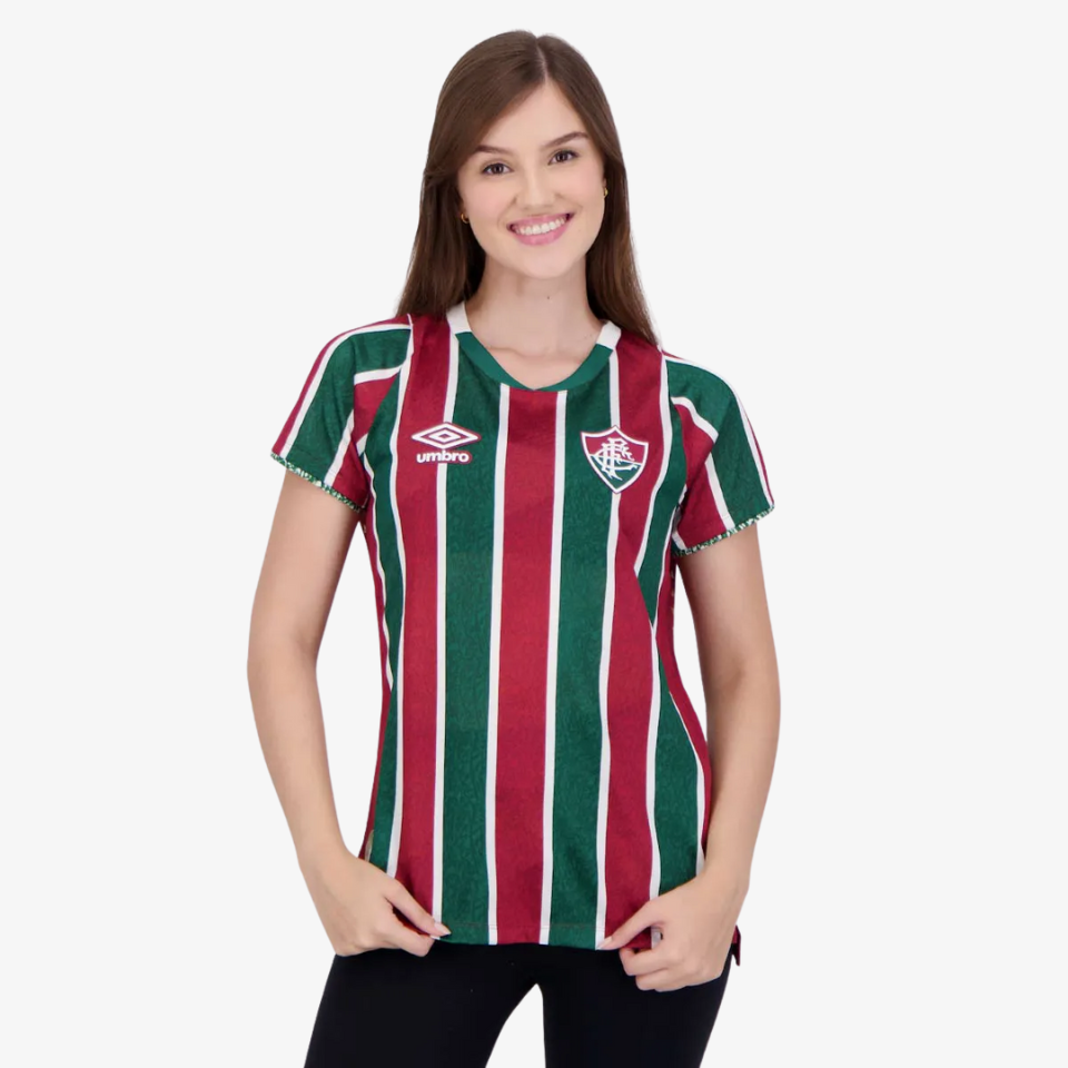 Camisa Feminina Fluminense 2024/25 I Torcedor