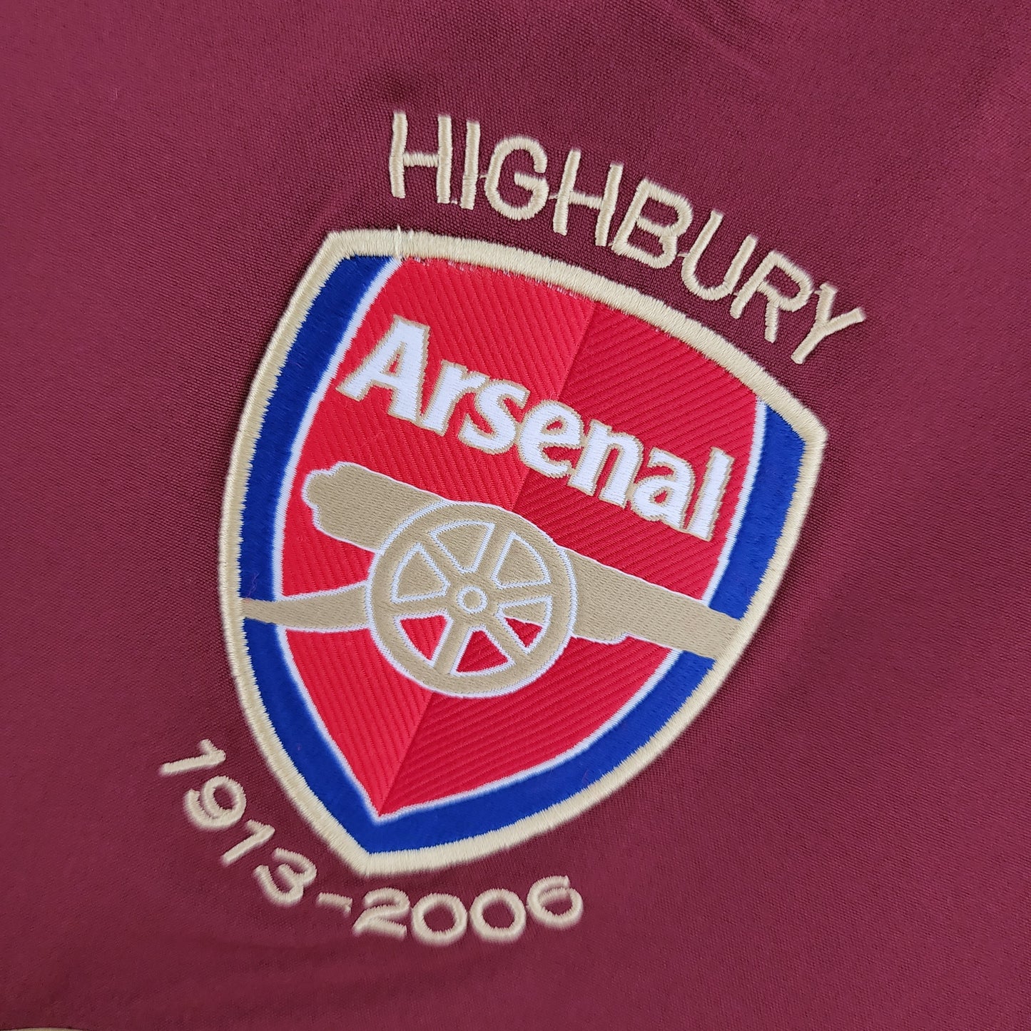 Camisa Manga Longa Arsenal 05/06 Bordo