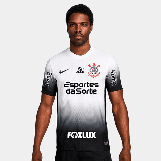 Camisa Corinthians 2024/25 I Jogador Com Patrocínios