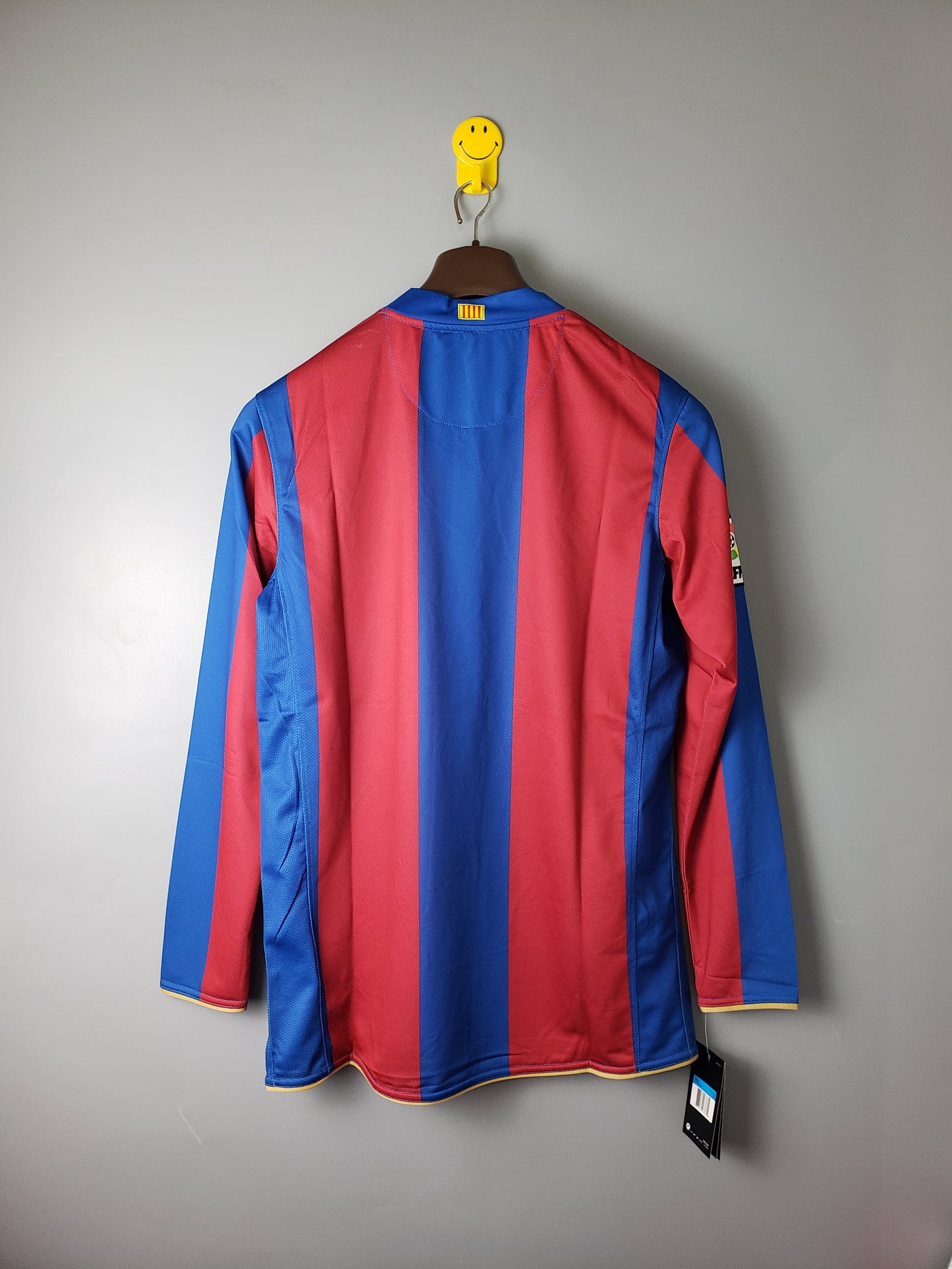 Camisa Manga Longa Barcelona 07/08 Grená