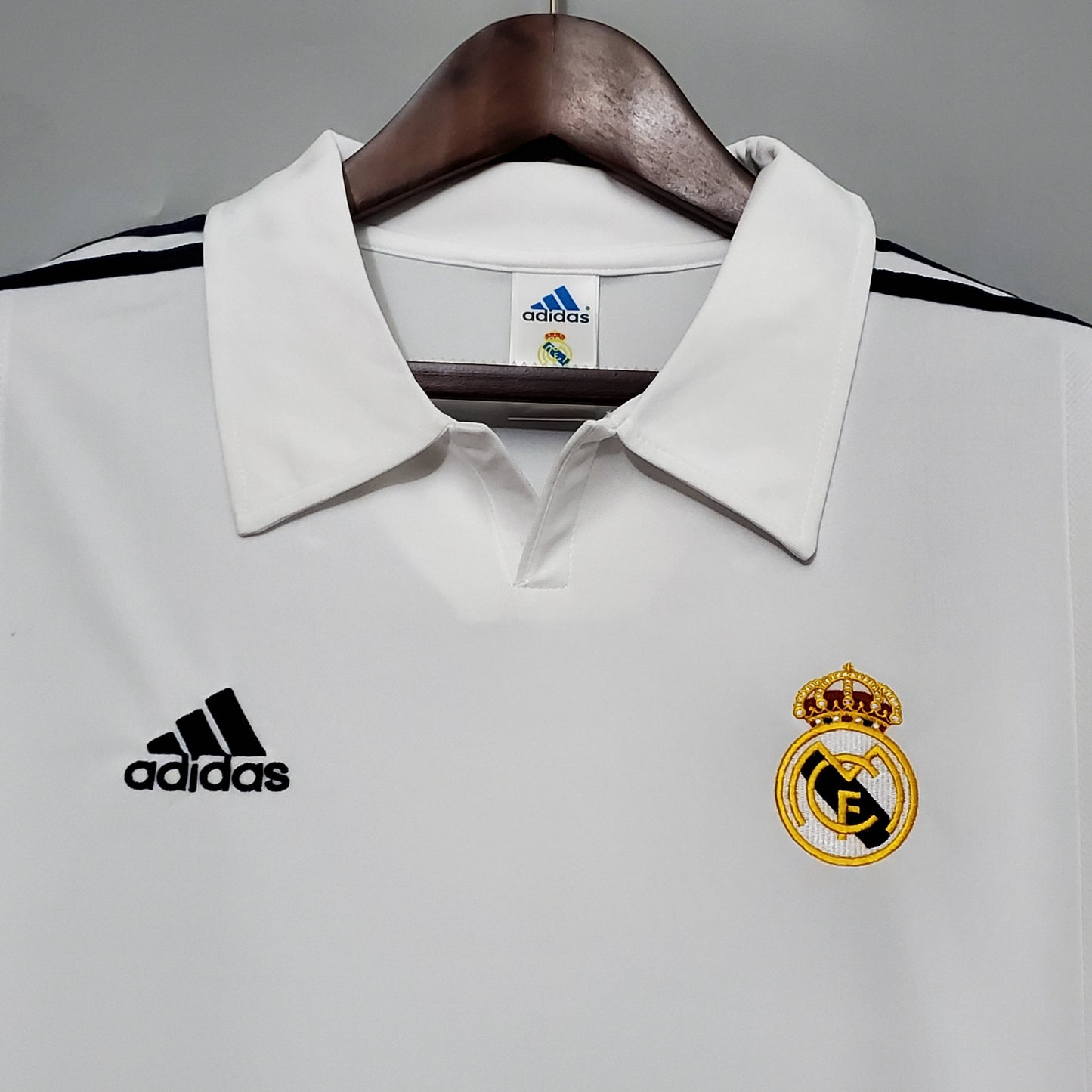 Camisa Manga Longa Real Madrid 2002