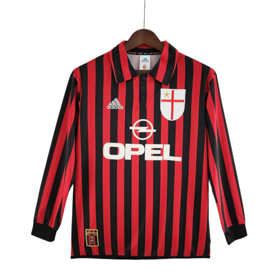 Camisa Manga Longa Milan 1999/2000