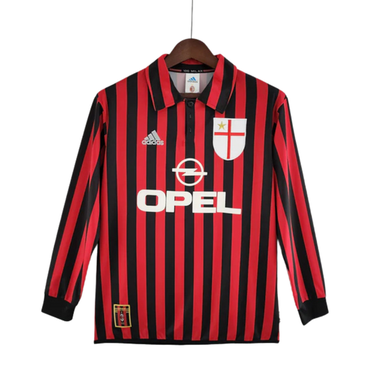 Camisa Manga Longa Milan 1999/2000