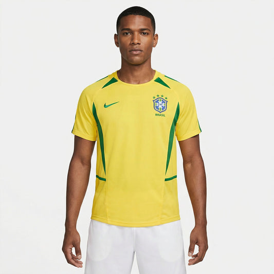 Camisa Retrô Brasil 2002 Torcedor